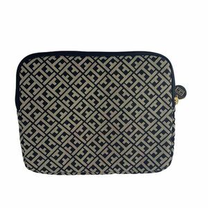 Tommy Hilfiger Black Tablet Case 11 x 8.5 Black